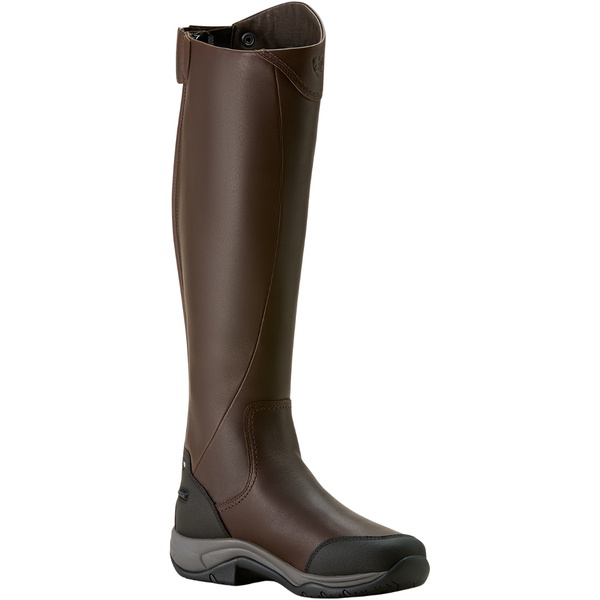 2026 Ariat Womens Telluride Tall Waterproof Boot 10061134 - Dark Brown